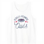 FAU Owls Tank Top Florida Atlantic University Mens Athletic Shirt