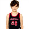 Chicago Bulls Boys Tank Top Cotton Logo Black Sizes 8-18