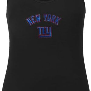 Pro Standard Womens NFL Chenille Tank Top Black-0