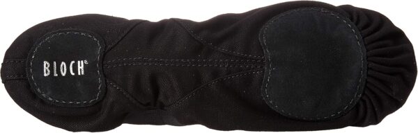 Ballerines Plates Bloch Pro Elastic Danse Femme Noir-3