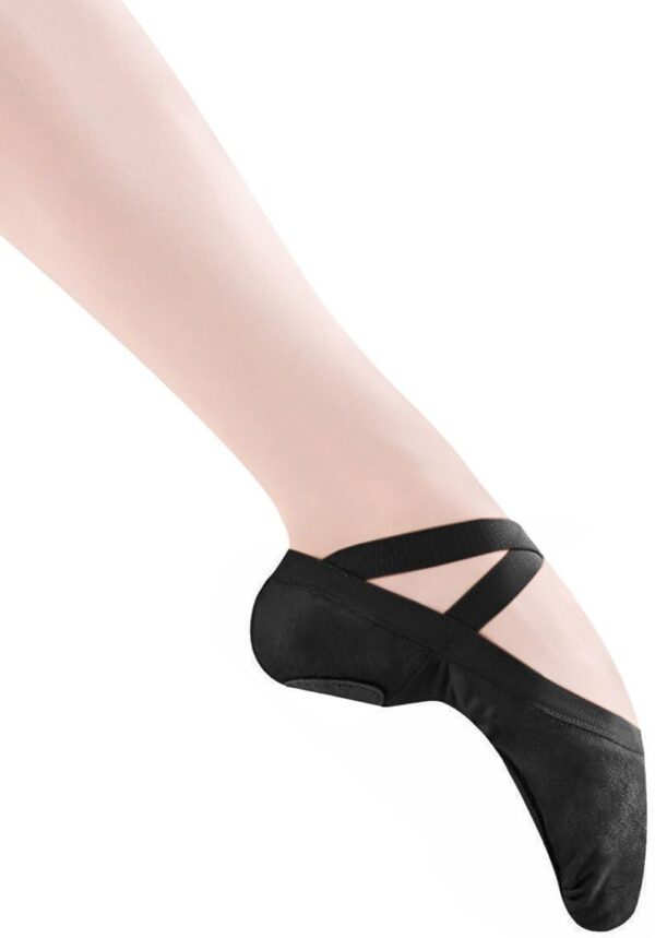Ballerines Plates Bloch Pro Elastic Danse Femme Noir-8