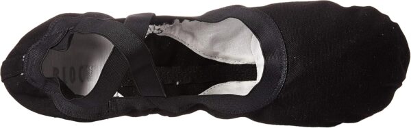 Ballerines Plates Bloch Pro Elastic Danse Femme Noir-4
