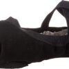 Ballerines Plates Bloch Pro Elastic Danse Femme Noir-0