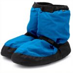 Chaussons Bloch échauffement femme confortables chauds bleu