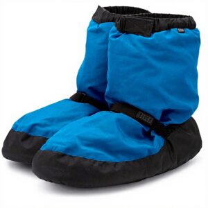 Chaussons Bloch échauffement femme confortables chauds bleu