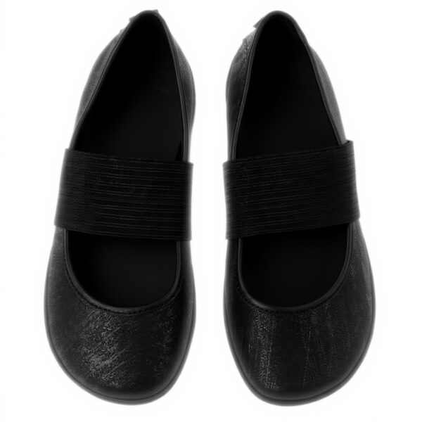 Camper Right Nina Mary Jane Femme Cuir Noir Chaussures