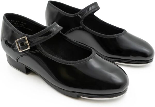 Capezio Mary Jane 3800 Femme Chaussure Danse Vernis Noir-4