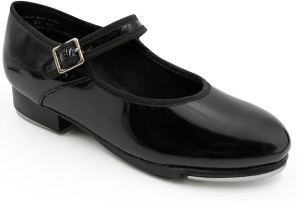 Capezio Mary Jane 3800 Femme Chaussure Danse Vernis Noir-1