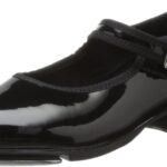 Capezio Mary Jane 3800 Femme Chaussure Danse Vernis Noir-0