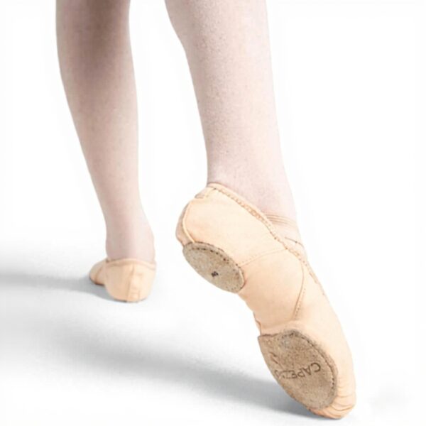 Capezio Hanami Chaussure Danse Toile Souple Semelle Daim