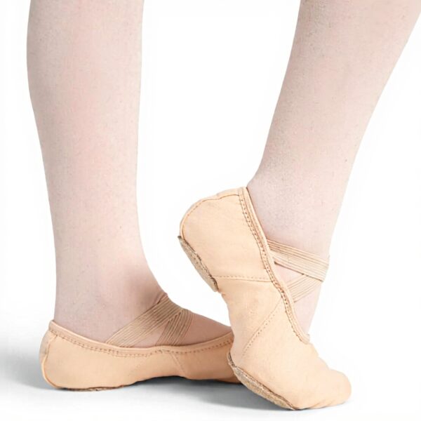 Capezio Hanami Chaussure Danse Toile Souple Semelle Daim