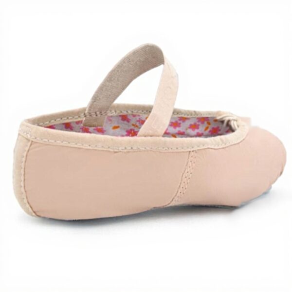 Capezio Rosa Ballerines Femme Cuir Souple Semelle Daim