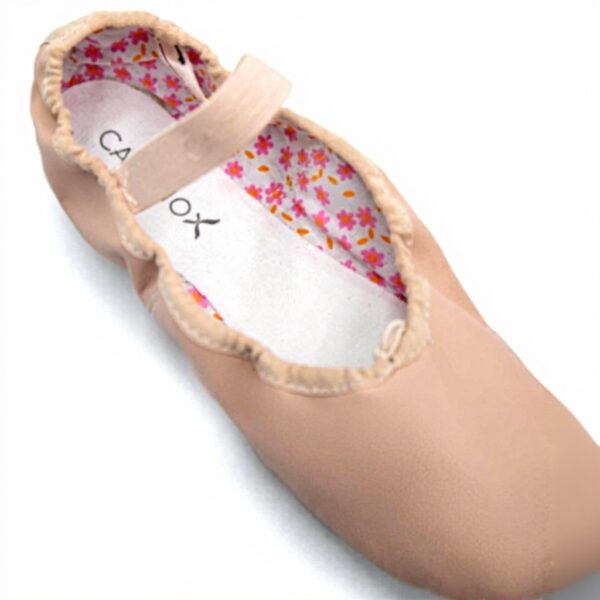 Capezio Rosa Ballerines Femme Cuir Souple Semelle Daim