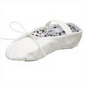 Capezio Rosa Ballerines Fille Cuir Souple Semelle Daim