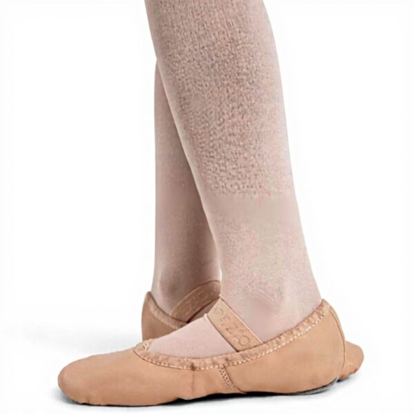 Capezio Rosa Ballerines Femme Cuir Souple Semelle Daim