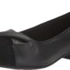 Clarks Tilmont Dalia Ballerines Femme Confort Noir Combi-0