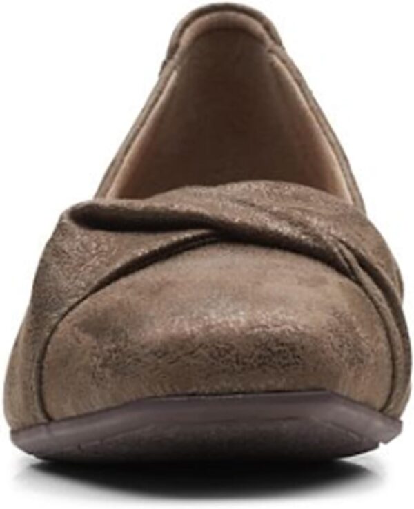 Clarks Tilmont Dalia Ballerines Femme Confort Métallique-3
