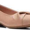 Clarks Tilmont Dalia Ballerines Femme Confort Praline-1