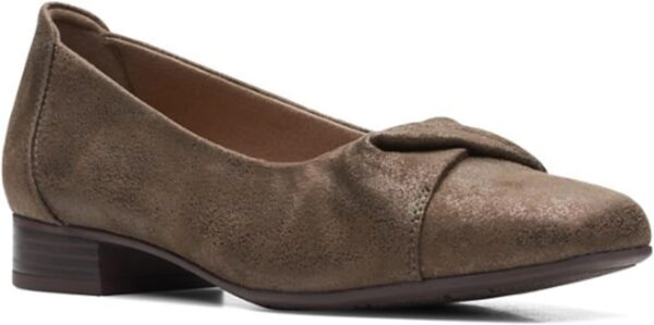 Clarks Tilmont Dalia Ballerines Femme Confort Métallique-1