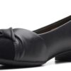 Clarks Tilmont Dalia Ballerines Femme Confort Noir Combi-4