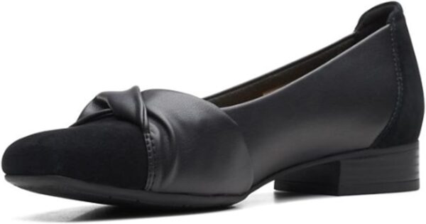 Clarks Tilmont Dalia Ballerines Femme Confort Noir Combi-4