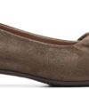 Clarks Tilmont Dalia Ballerines Femme Confort Métallique-2