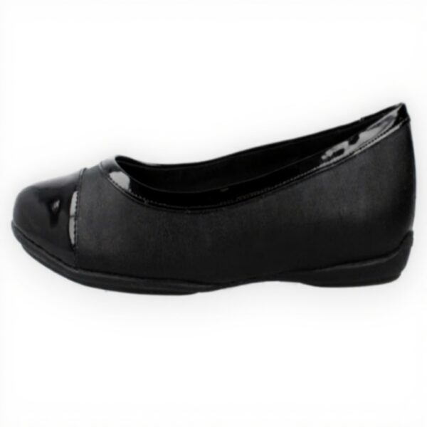 Ballerines Geox respirantes femme chaussures plates noir