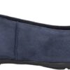 Geox Femme D Annytah B Ballerine Respirante Noir Bleu Marine-3
