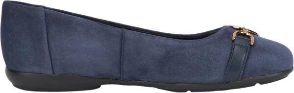 Geox Femme D Annytah B Ballerine Respirante Noir Bleu Marine-3