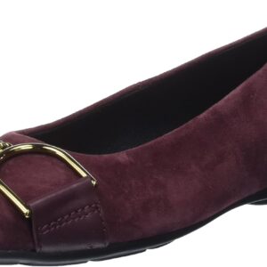 Geox Femme D Annytah B Ballerine Noir Semelle Caoutchouc-0