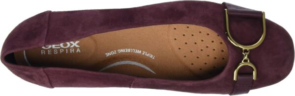 Geox Femme D Annytah B Ballerine Noir Semelle Caoutchouc-2