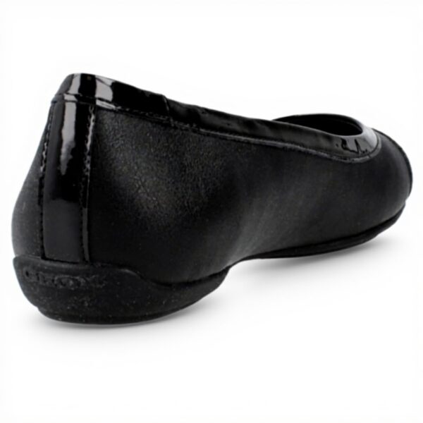 Ballerines Geox respirantes femme chaussures plates noir