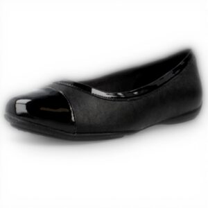 Ballerines Geox respirantes femme chaussures plates noir