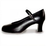 Chaussures de danse Roch Valley Gigi PU scène femme noir