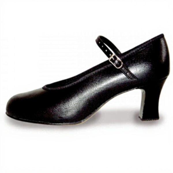 Chaussures de danse Roch Valley Gigi PU scène femme noir