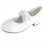 Roch Valley LHP Claquettes PU Danse Femme Blanc Noir