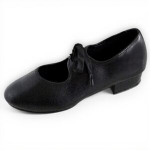 Chaussures de danse Roch Valley PU claquettes femme noir
