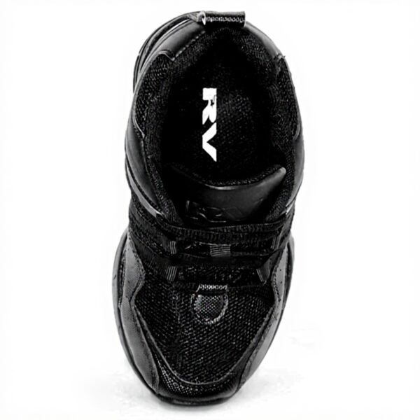 Roch Valley Sneakers Danse bi-Semelles PU Maille Noir