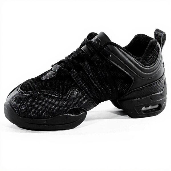 Roch Valley Sneakers Danse bi-Semelles PU Maille Noir