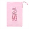 Sac à chaussures de pointe Uzztfa rose design cordon danse
