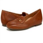 Vionic Hayes Ballet Femme Cuir Soutien Voute Plantaire