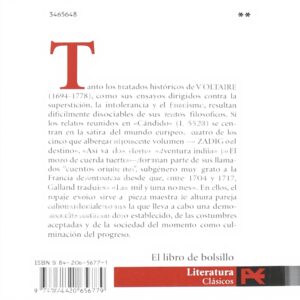 Zadig et autres contes Voltaire livre enfants cultures monde