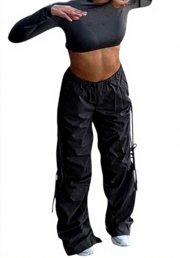 Legging Genou Sport Femme Generic Pantalon Cargo Taille