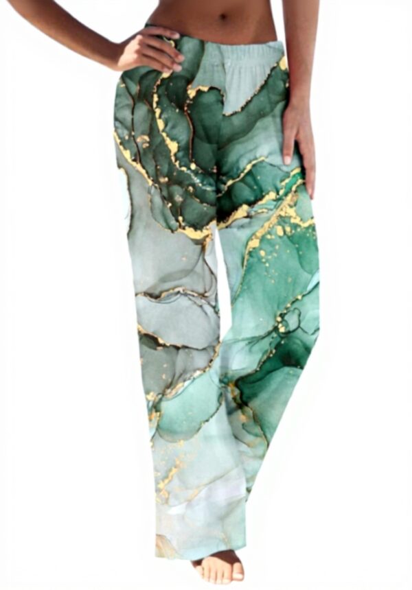 Pantalon décontracté femme taille élastique Generic