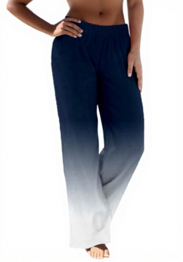 Pantacourt Cargo Femme Taille élastique Pantalon décontracté