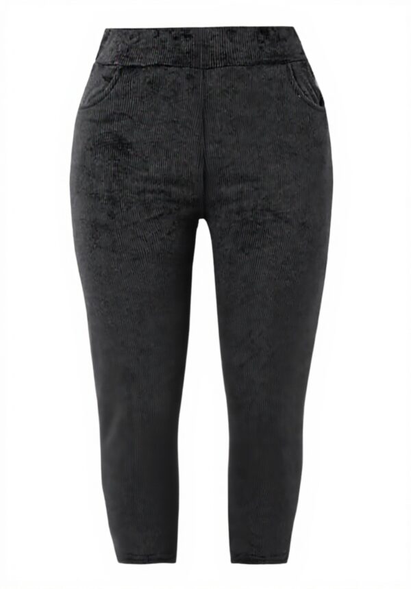 Pantalon décontracté WWricotta velours côtelé femme hiver