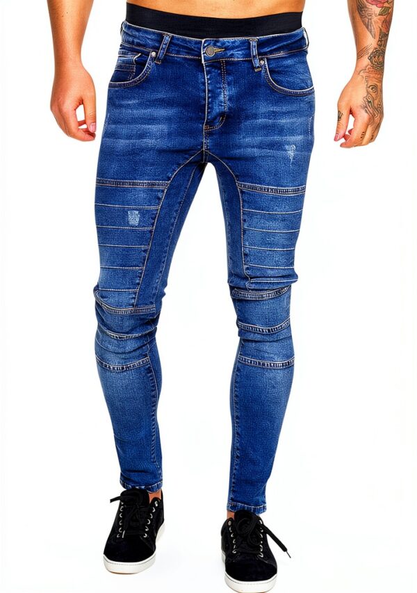 Eauptffy T-shirt Homme Tricot Col V Usage Quotidien-0