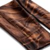 Jean Homme Dénim Souple Couleurs Vintage Taille 29W à 42W-3