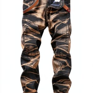 Jean Homme Dénim Souple Confortable Taille 30W à 42W-0