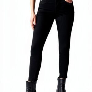 Jeans SALSA femme noir push in denim mode confort-0